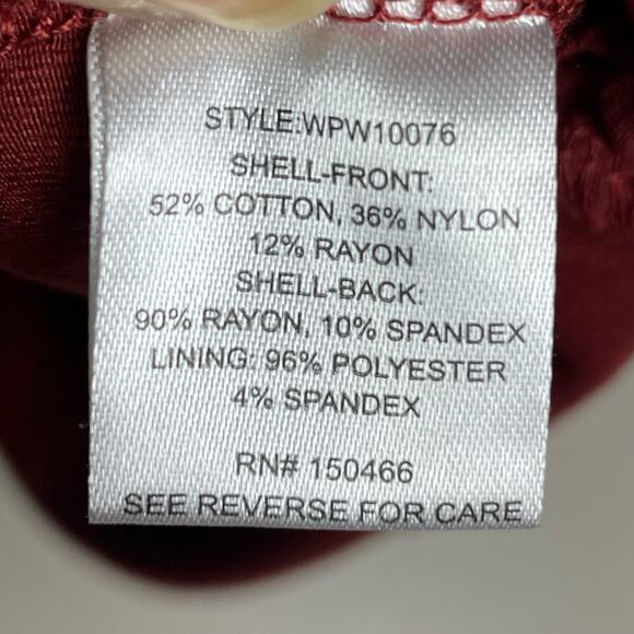 NWT Market &‎ Spruce Top Size 2X – Red Rust Geometric Lace Layered Look - Picture 6 of 6